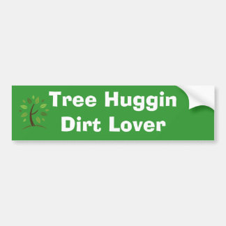 Autocollant De Voiture arbre, amant de saleté de Huggin d'arbre