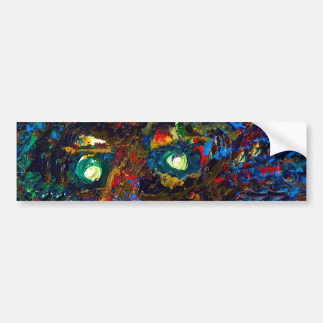 Autocollant De Voiture Arbre homme âme visage 1 (Devant)