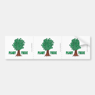 Autocollant De Voiture Arbres de plante