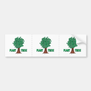 Autocollant De Voiture Arbres plantes