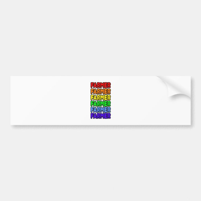 Autocollant De Voiture Arc-en-ciel (Devant)