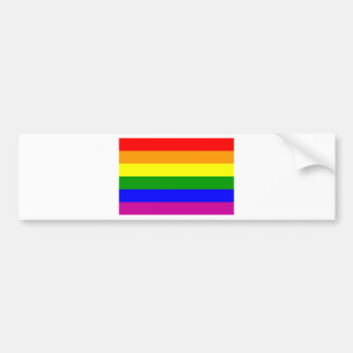 Autocollant De Voiture Arc-en-ciel de gay pride