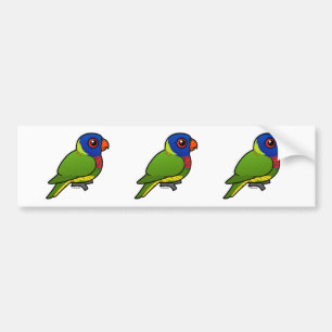 Autocollant De Voiture Arc-en-ciel Lorikeet de Birdorable