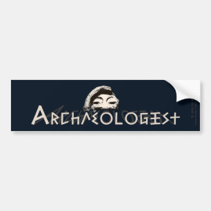 Autocollant De Voiture Archéologue
