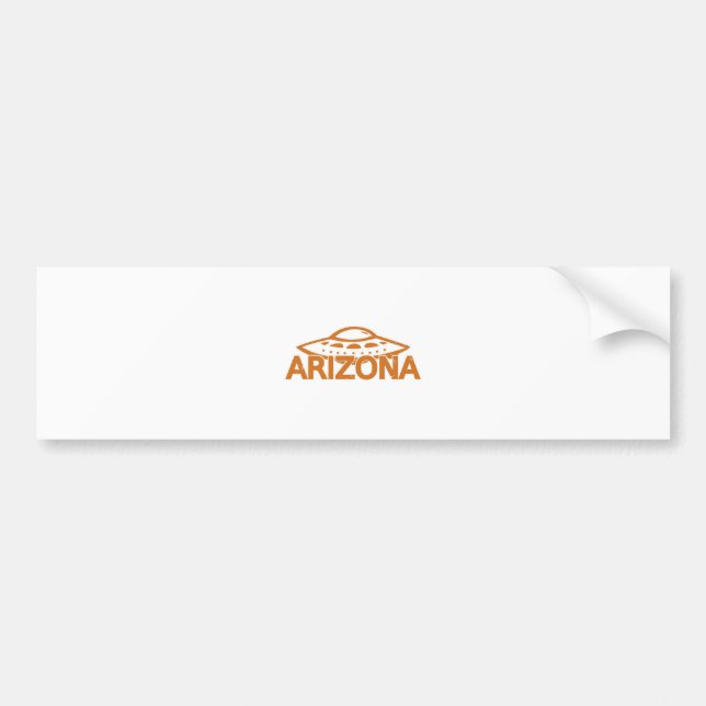 Autocollant De Voiture Arizona UFO (Devant)