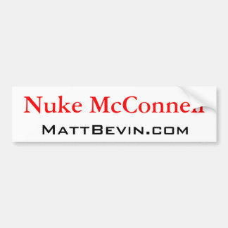 Autocollant De Voiture Arme nucléaire McConnell