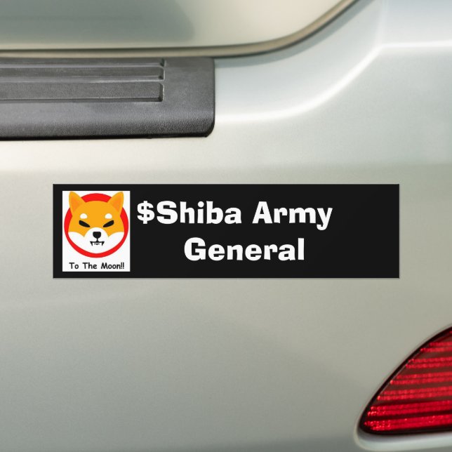 Autocollant De Voiture ARMÉE SHIBA : Sticker général (En voiture)