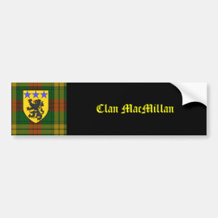 Autocollant De Voiture Armoiries de MacMillan Tartan