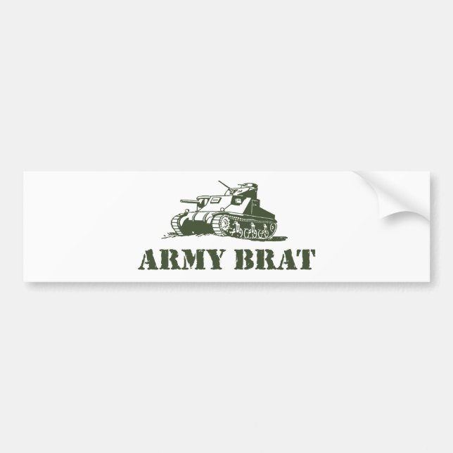Autocollant De Voiture Army Brat (Devant)