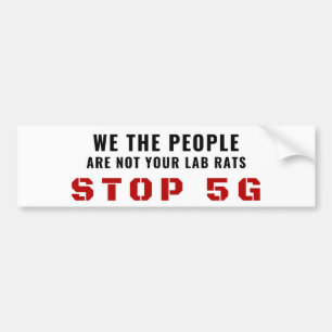 Autocollant De Voiture Arrêter 5G