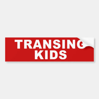 Autocollant De Voiture Arrêter la transmission des enfants