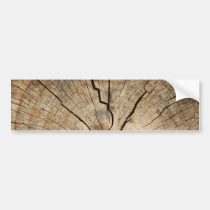 Autocollant De Voiture Arrière - plan des anneaux de faux Tree