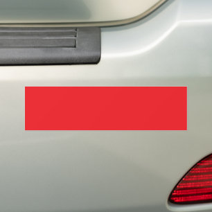 Autocollant De Voiture Arrière - plan rouge solide