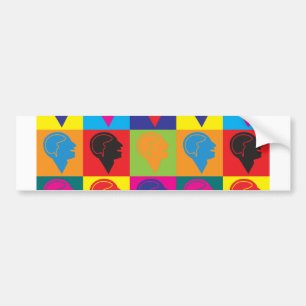Autocollant De Voiture Art de bruit de psychiatrie