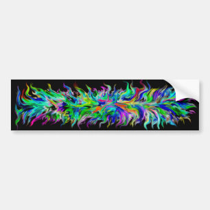 Autocollant De Voiture Artdeco en style Regenbogen