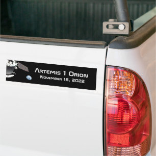 Autocollant De Voiture Artemis Orion Spacecraft Blue Marble