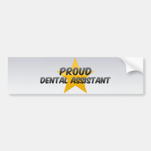 Autocollant De Voiture Assistant dentaire fier