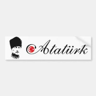 Autocollant De Voiture Ataturk
