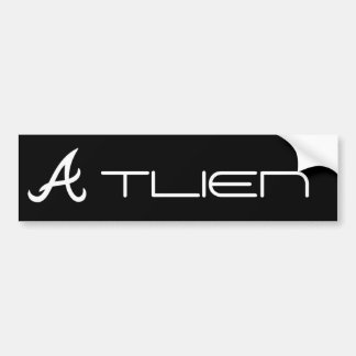 Autocollant De Voiture Atlanta ATLIEN