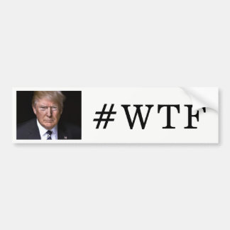 Autocollant De Voiture Atout d'Anti-Donald de #WTF