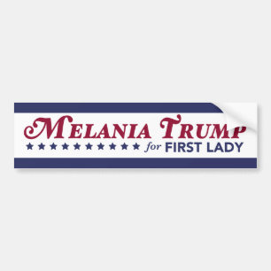 Autocollant De Voiture Atout de Melania pour première Madame Donald Trump