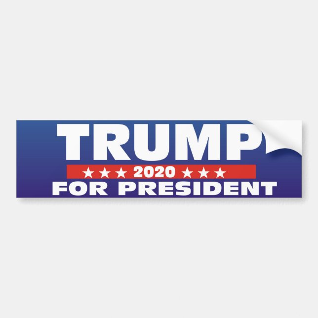 Autocollant De Voiture Atout pour le président 2020 (Devant)