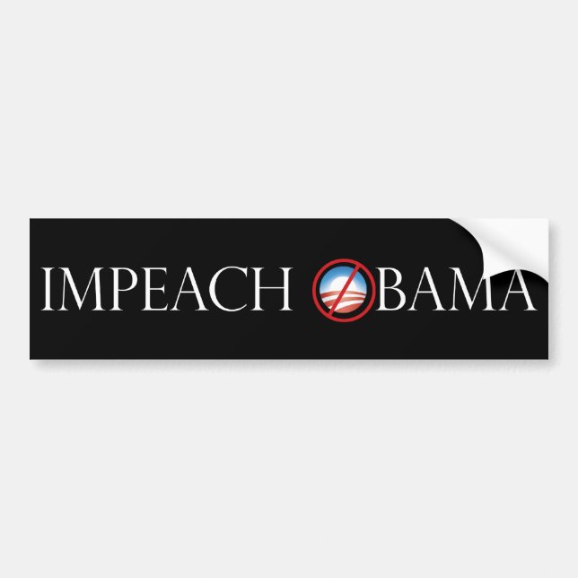 Autocollant De Voiture Attaquez le bumpersticker d'Obama (Devant)
