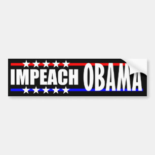 Autocollant De Voiture Attaquez Obama
