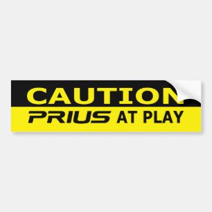 Autocollant De Voiture Attention : Prius en jeu