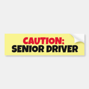 AUTOCOLLANT DE VOITURE ATTENTION : STICKER DE CONDUCTEUR PRINCIPAL