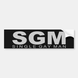 Autocollant De Voiture Attitudes - "homosexuel simple "