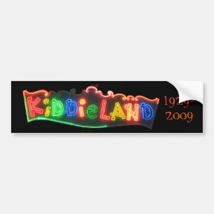 Autocollant De Voiture Au revoir Kiddieland