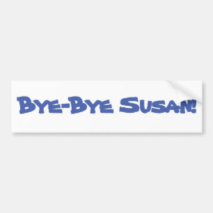 Autocollant De Voiture Au revoir Susan