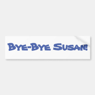 Autocollant De Voiture Au revoir Susan