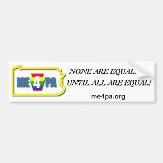 Autocollant De Voiture Aucun n'est Bumpersticker égal