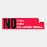Aucun Osama, Obama, maman de Chelsea Clinton