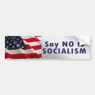 Autocollant De Voiture aucun socialisme