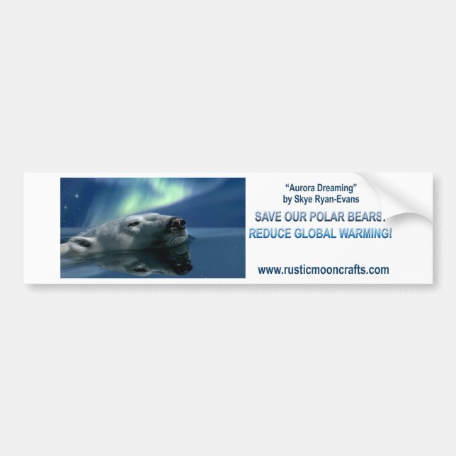 Autocollant De Voiture AURORA DREAMING Bumper (Devant)
