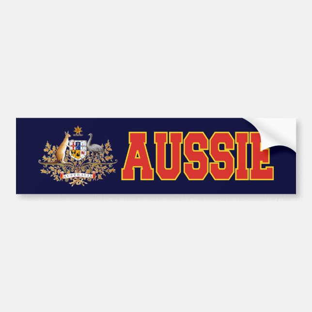 Autocollant De Voiture Aussie (Devant)