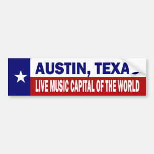 Autocollant De Voiture Austin, le Texas
