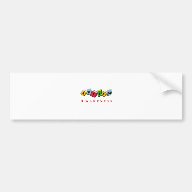 Autocollant De Voiture Autisme Awaress (Devant)