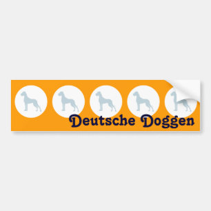 Autocollant De Voiture Autoaufkleber Doggen