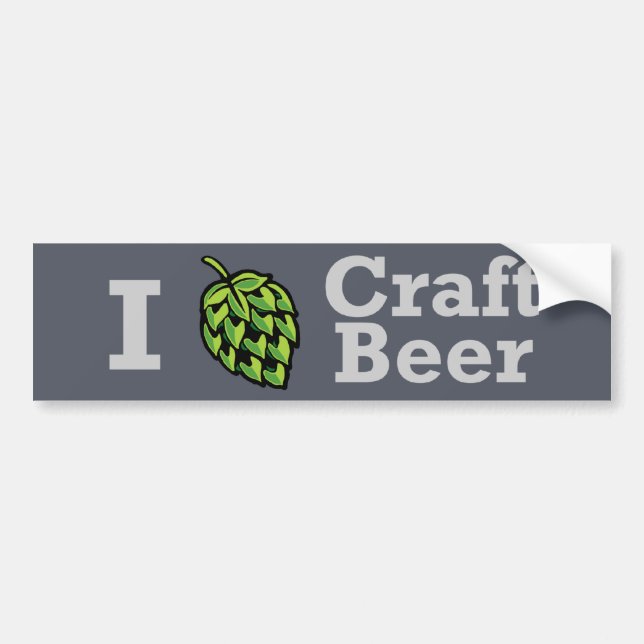 Autocollant De Voiture [Autocollant de bière du métier I d'houblon] (Devant)