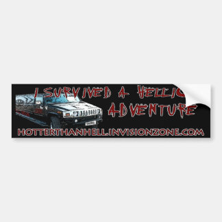 Autocollant De Voiture Aventure Bumpersticker de galopin