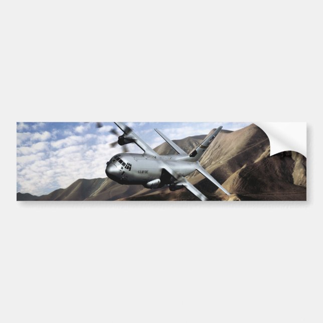 Autocollant De Voiture Avion de militaires de C-130 HERCULE (Devant)