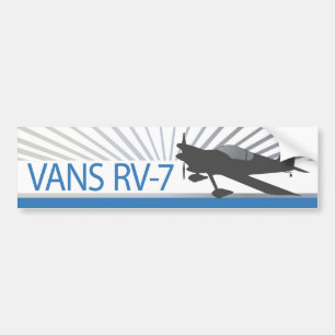 Autocollant De Voiture Avion des fourgons RV-7
