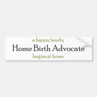 Autocollant De Voiture Avocat de naissance à la maison
