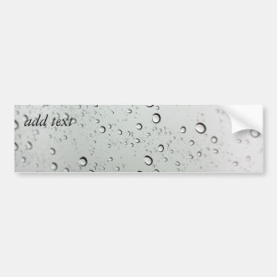 Autocollant De Voiture Baisses d'eau sur verre