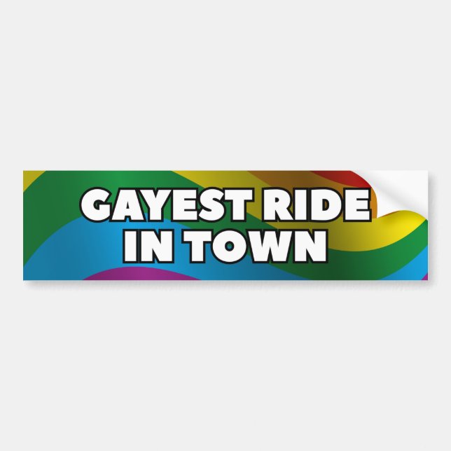Autocollant De Voiture Balade Gayest En Ville (Devant)