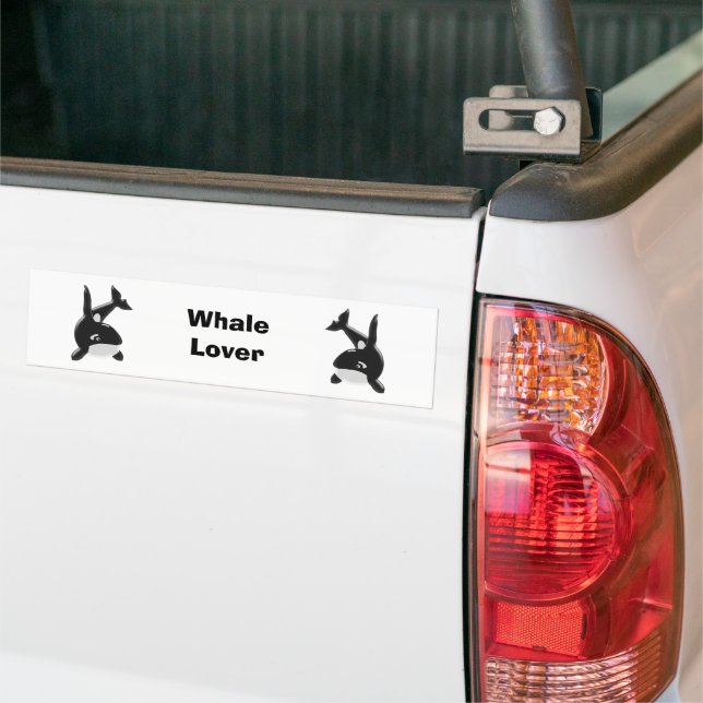 Autocollant De Voiture Baleine tueuse (Sur camion)